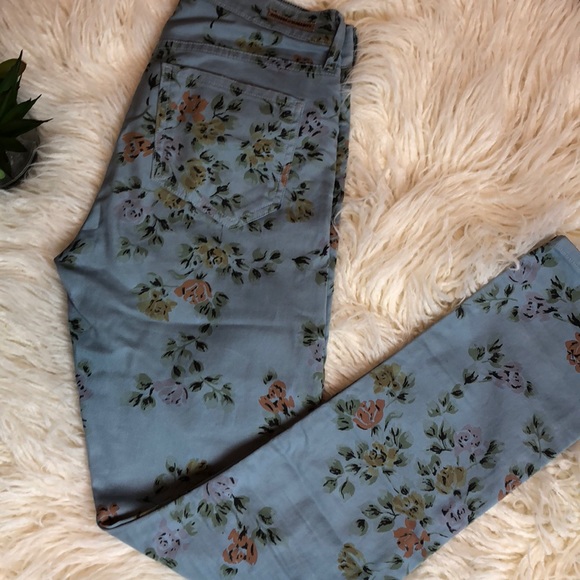Citizens of Humanity high rise floral jeans - Picture 3 of 8